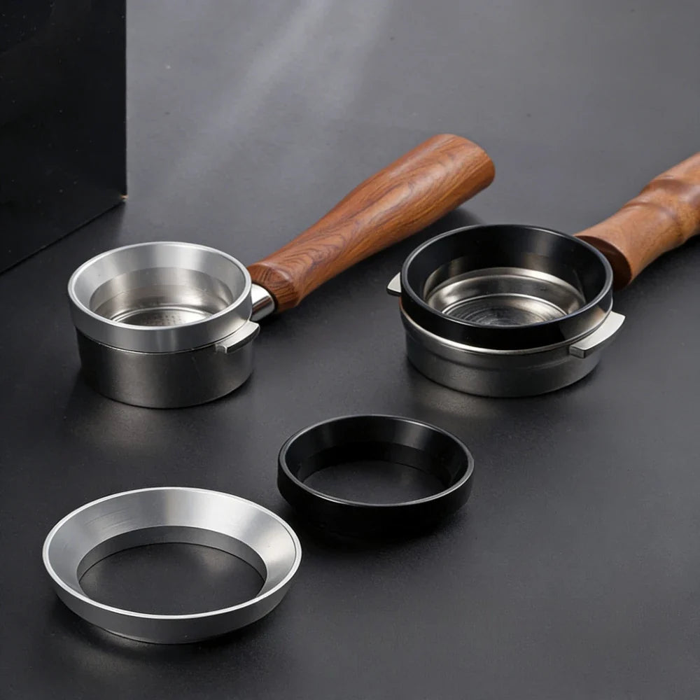 Magnetic Espresso Dosing Ring – Aluminum Funnel, 6 Colors Espresso Dosing Ring Qme