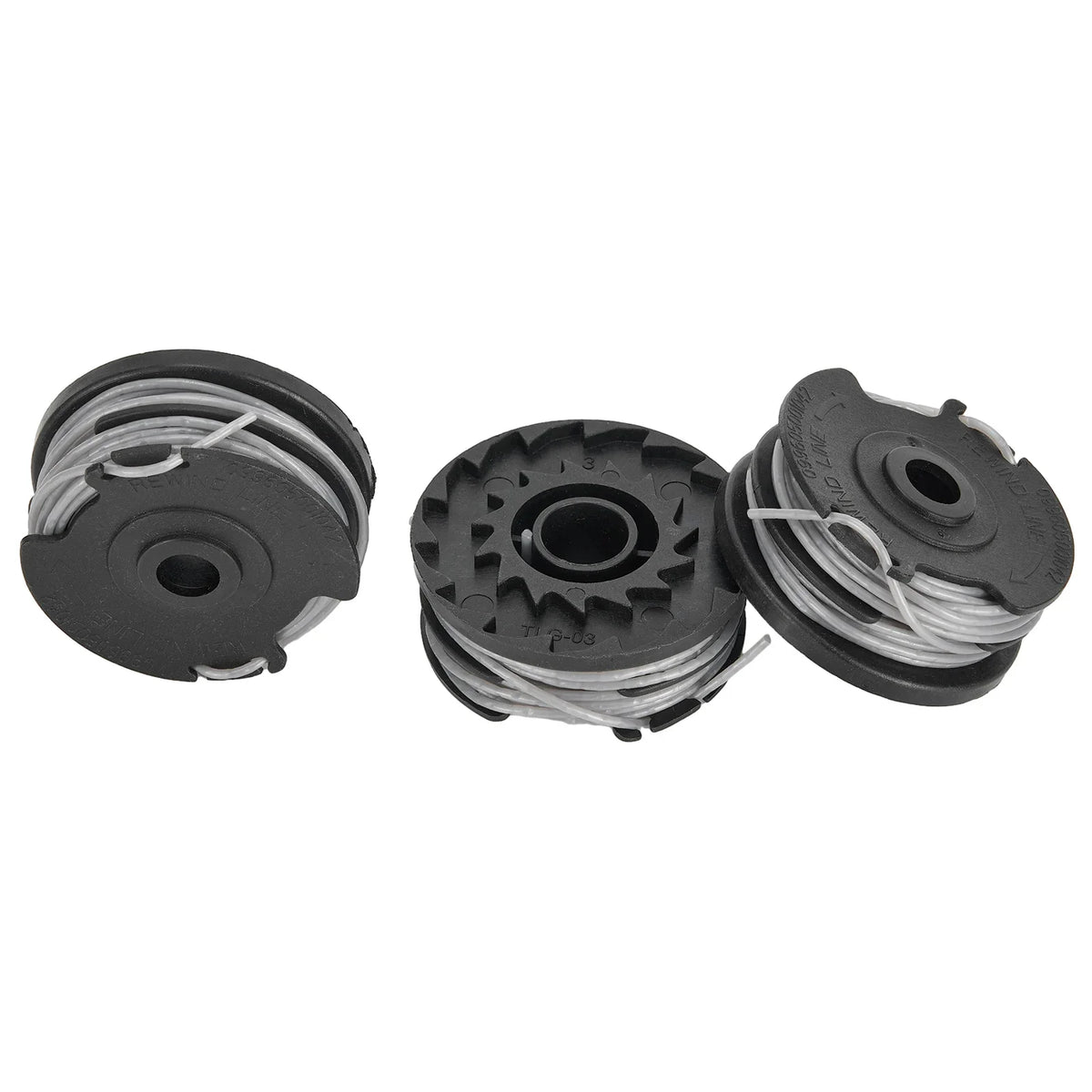 Greenworks G40LT G40LTK2 Replacement Line Spools 3-Pack Trimmer Replacement Spool Qme