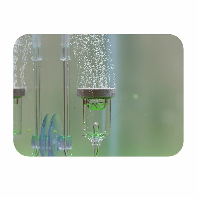 Aquapro Aquarium Air Diffuser Bubble Atomizer Stone & Check Valve Aquarium Air Diffuser Qme