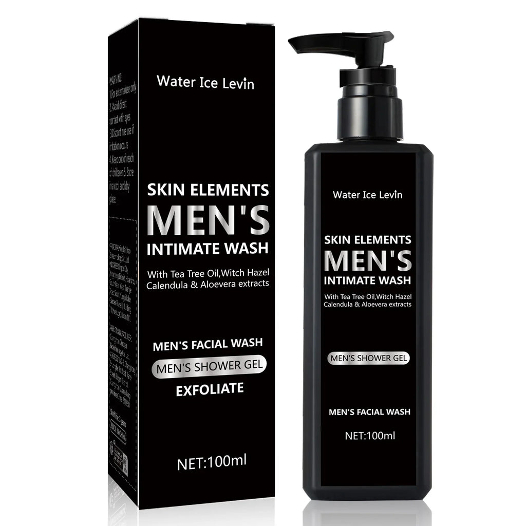 Men's Daily Facial Cleanser – Oily Skin, Deep Cleansing 100ml Men's Facial Cleanser Qme 1pcs