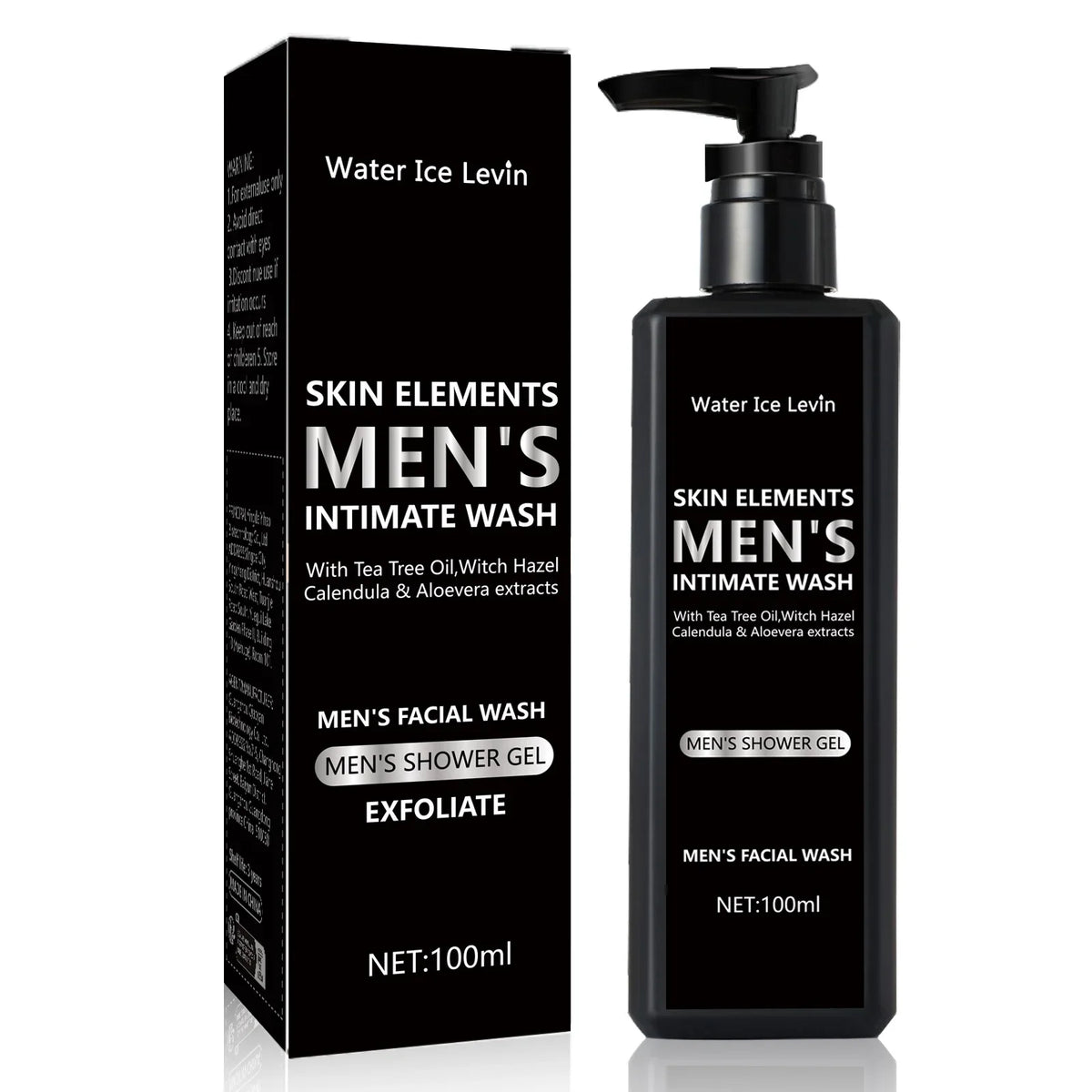 Men's Daily Facial Cleanser – Oily Skin, Deep Cleansing 100ml Men's Facial Cleanser Qme 1pcs