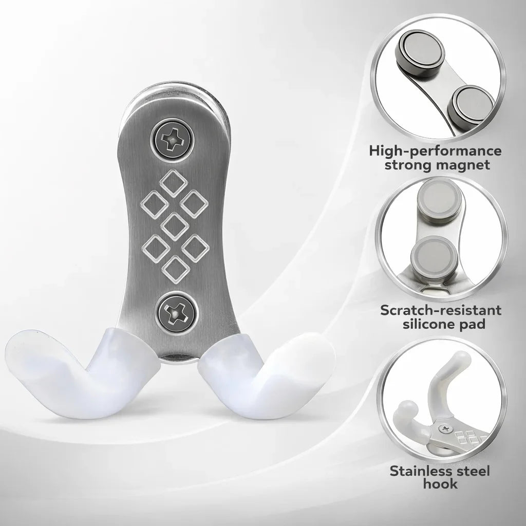 Magnetic Coffee Tamper & Portafilter Holder – Stainless Steel Espresso Tamper Holder Qme