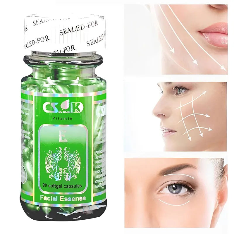 Collagen Serum Capsules – Hydrating & Moisturizing Face Skincare Face Serum Capsules Qme