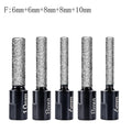 Dry Diamond Drill Bits for Tile & Marble – M10 Thread Set Diamond Drill Bit Qme F