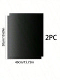 Silicone Non-Stick Oven Mat Liner – Thick Heavy Duty Silicone Oven Liner Qme 2pcs