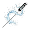 Stainless Steel Probe Food Thermometer – Instant Read Pen Food Thermometer Qme White