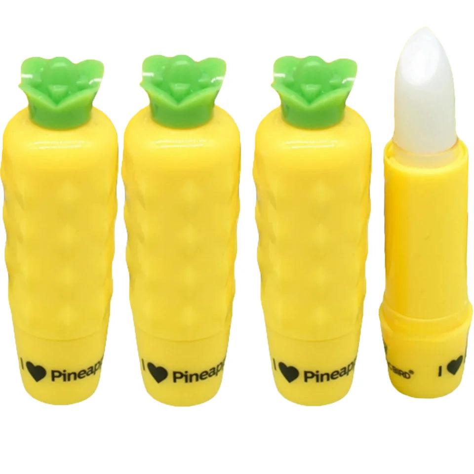 4-Piece Fruit Scented Moisturizing Lip Balm & Lip Oil Gift Set Lip Balm Gift Set Qst 4pcs Lip Balm