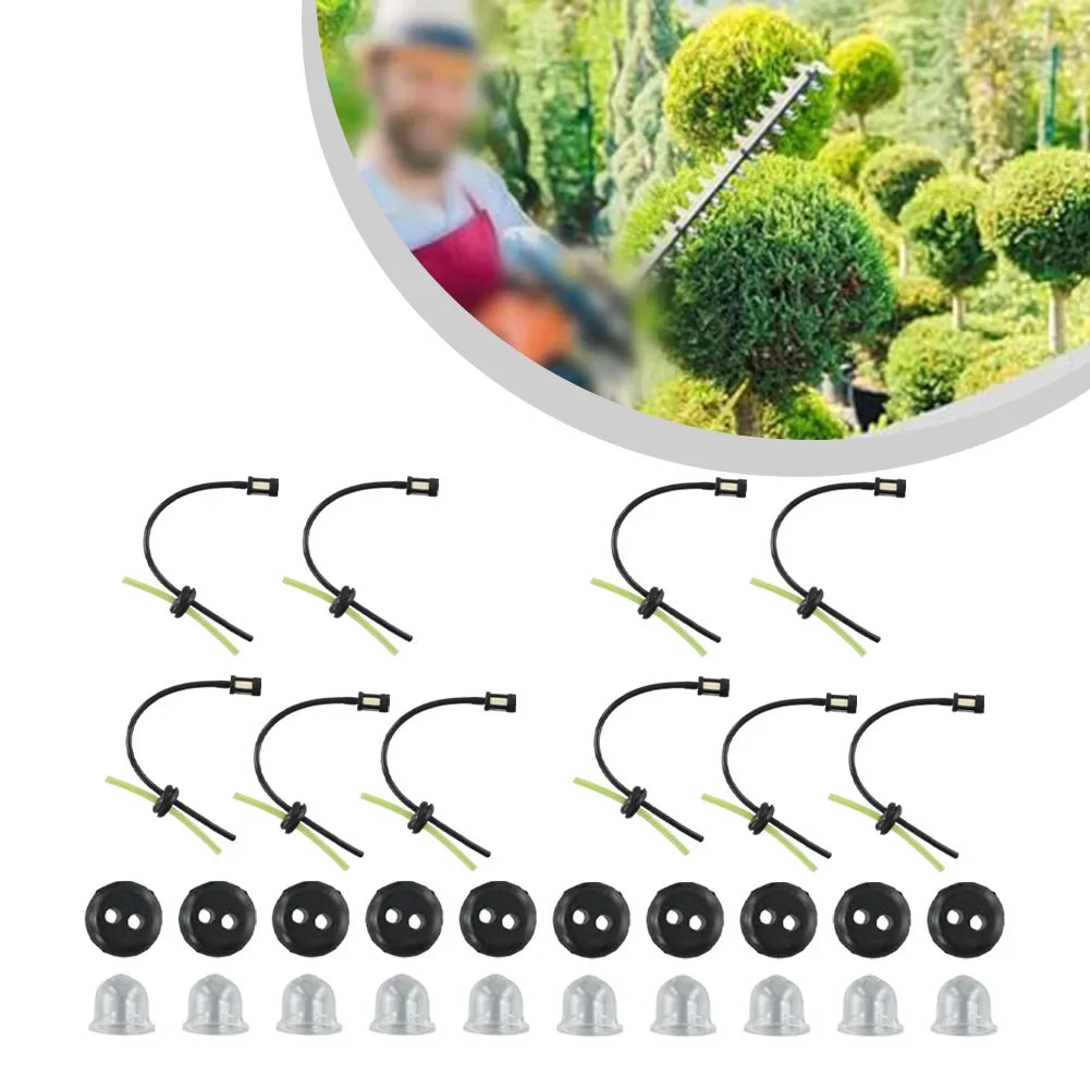 5-Pack Fuel Filter Hose Seal Kit – Brushcutter & Hedge Trimmer Fuel Filter Seal Kit Qme