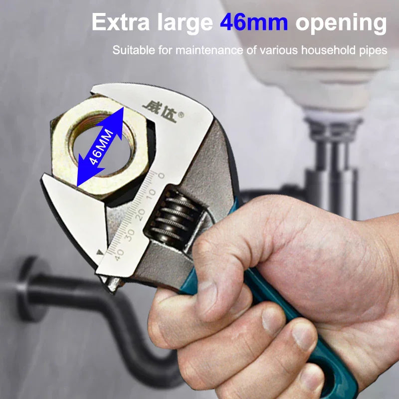 Mini Adjustable Wrench 4 5 6 Inch Short Handle Spanner | Qme Adjustable Wrench Qme