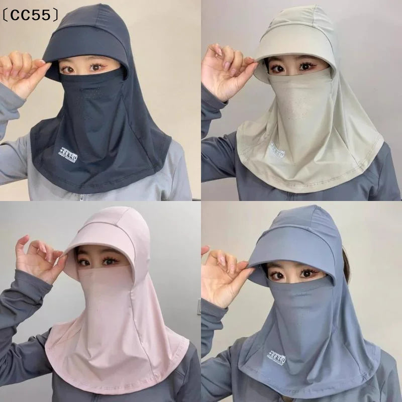 Women's UV Protection Neck Scarf – Outdoor Cycling Summer Wrap UV Neck Scarf Qst