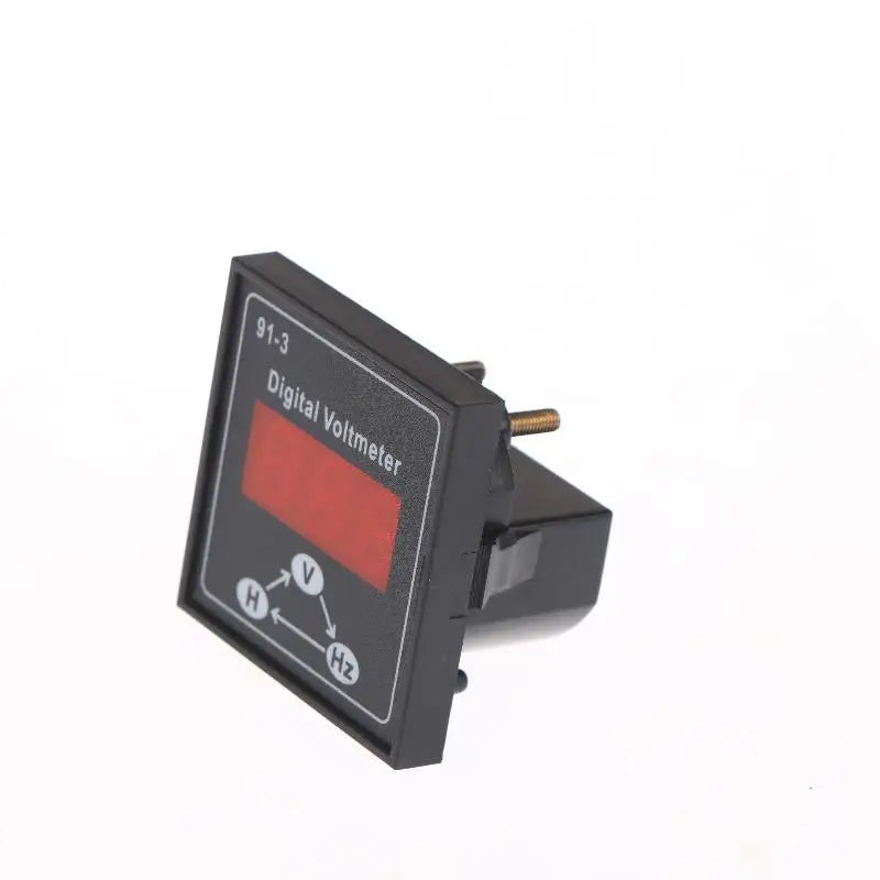 91-3 Digital Voltmeter Single Phase LED Voltage Meter Generator Digital Voltmeter Qme