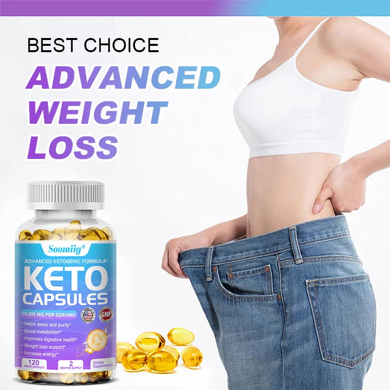 SOOMIIG Keto Capsules – Apple Cider Vinegar Weight Management Keto Supplement Qst