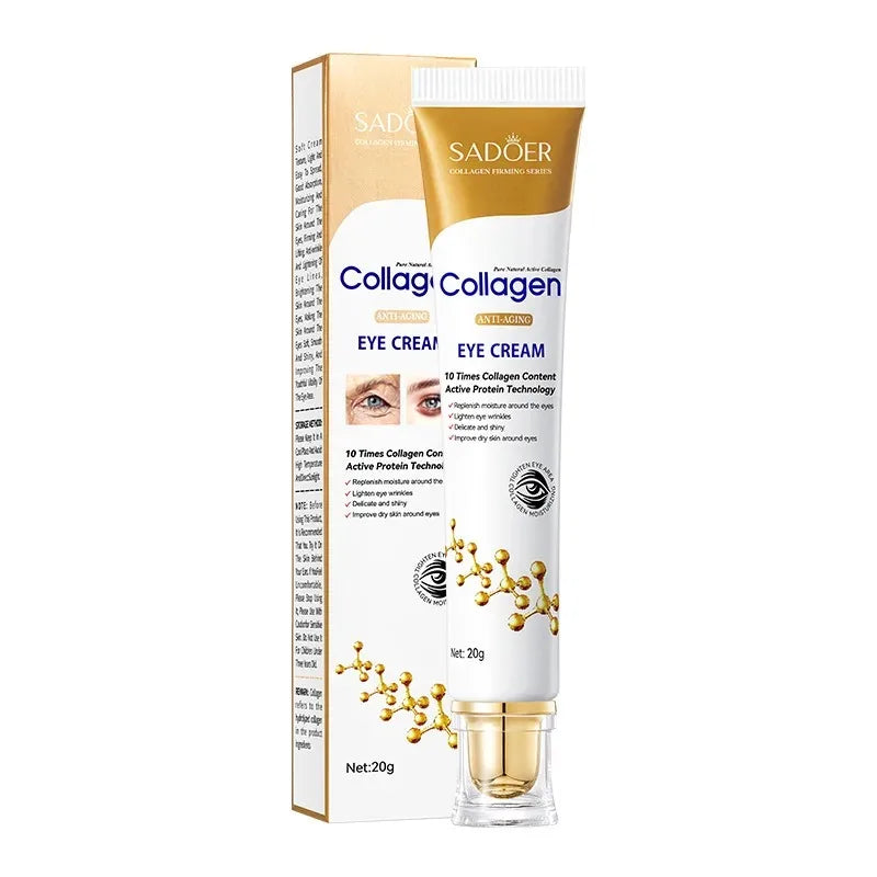 SADOER Collagen Eye Cream – Firming & Brightening 20g Eye Cream Qst