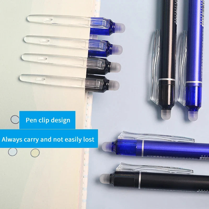 Erasable Gel Press Ballpoint Pens – School & Office Stationery Erasable Gel Pen Qme
