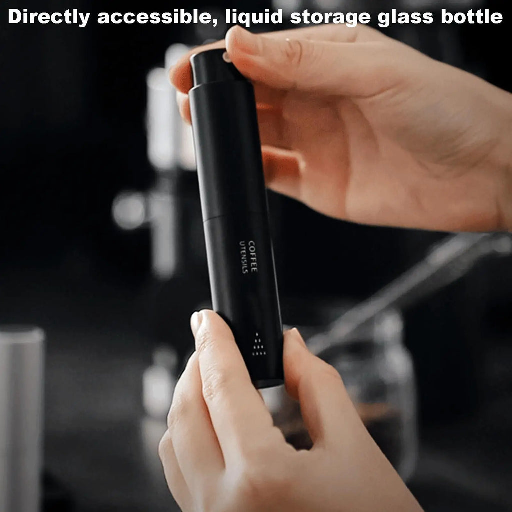 Fine Mist Coffee Bean Spray Bottle – Refillable Travel Atomizer Coffee Spray Bottle Qme