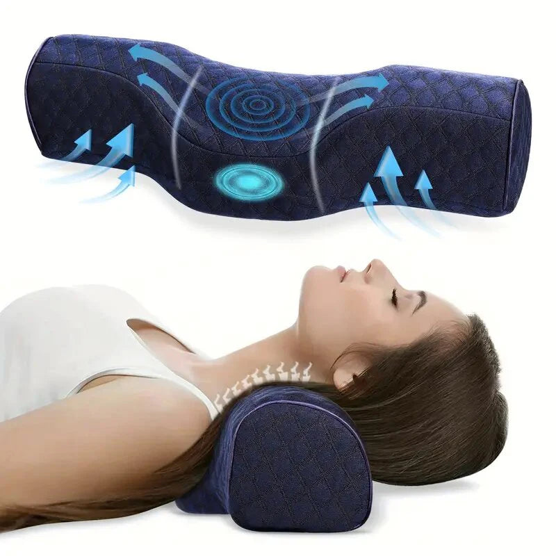 Cervical Memory Foam Pillow – Ergonomic Neck Support Cervical Support Pillow Qst