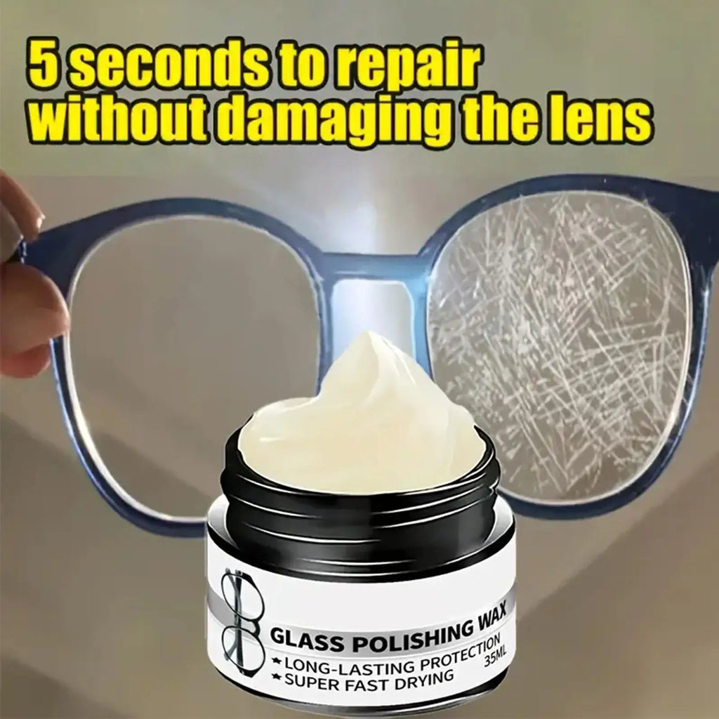 Eyeglass & Screen Scratch Remover Polish Kit | Multi-Surface Lens Polish Kit Qme