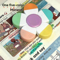 Cute Mini Rotary Highlighters – 5 Colors No Bleed | Qme Rotary Highlighter Set Qme Morandi