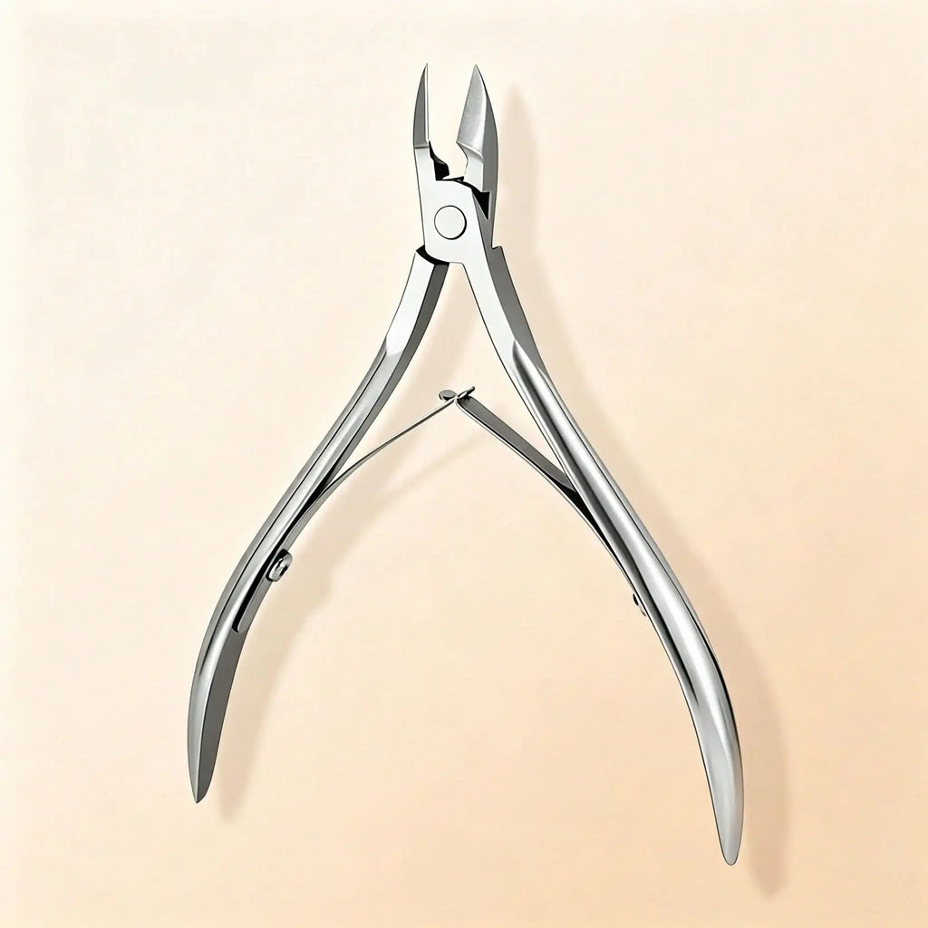 Professional Stainless Steel Cuticle Nipper – Thick Nails Cuticle Nipper Qme