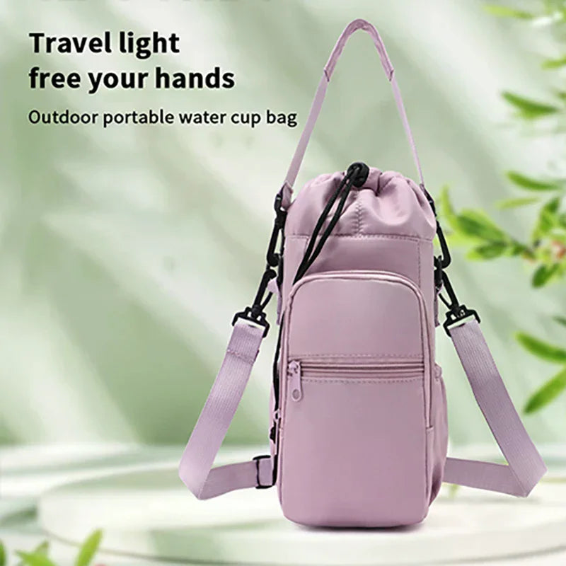 Insulated Water Bottle Carrier Bag with Adjustable Strap Bottle Carrier Bag Qme