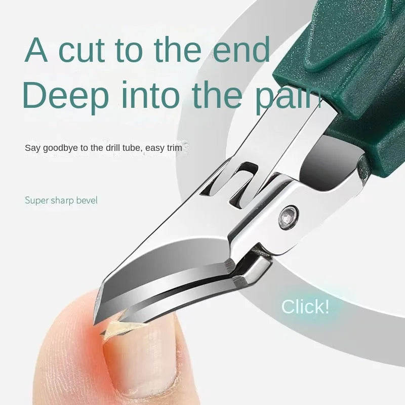 Professional Toenail Clipper for Thick Nails – Stainless Steel Toenail Clipper Qme