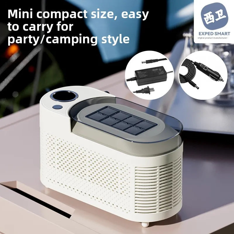 HAOYUNMA Mini Ice Maker – Portable Fast Cube Ice Machine Portable Ice Maker Qst