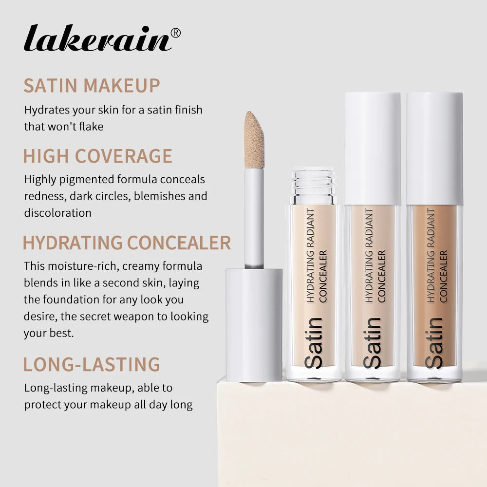 Lakerain Moisturizing Concealer – Full Coverage Cream Concealer Cream Concealer Qst