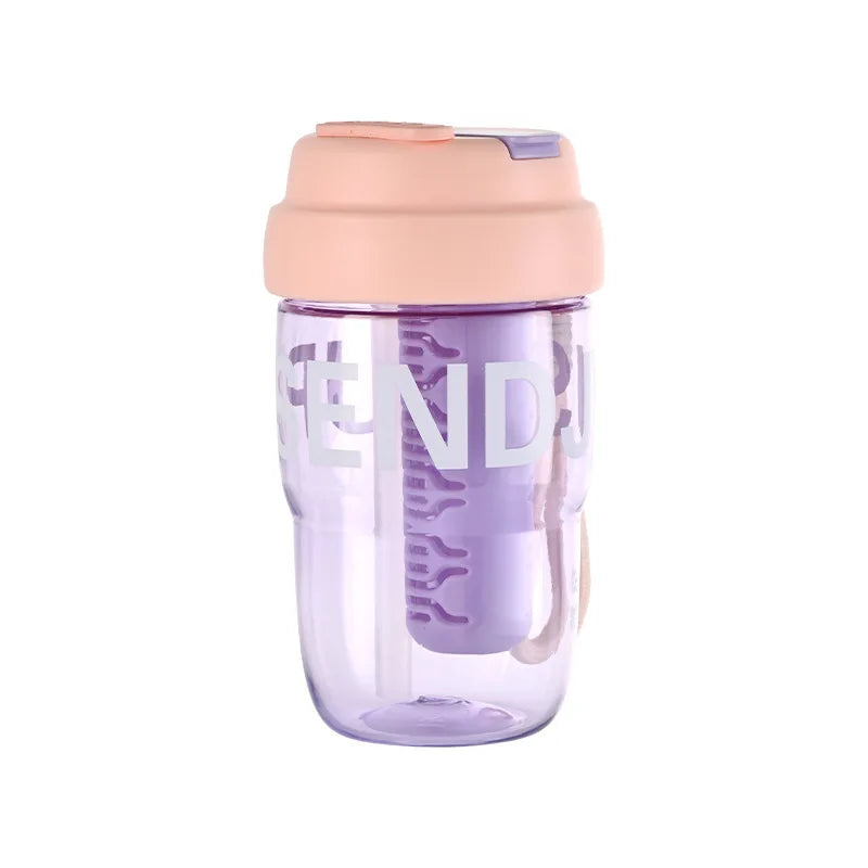 Hello Kitty Water Bottle with Straw – Durable Plastic Cup Character Water Bottle Qme