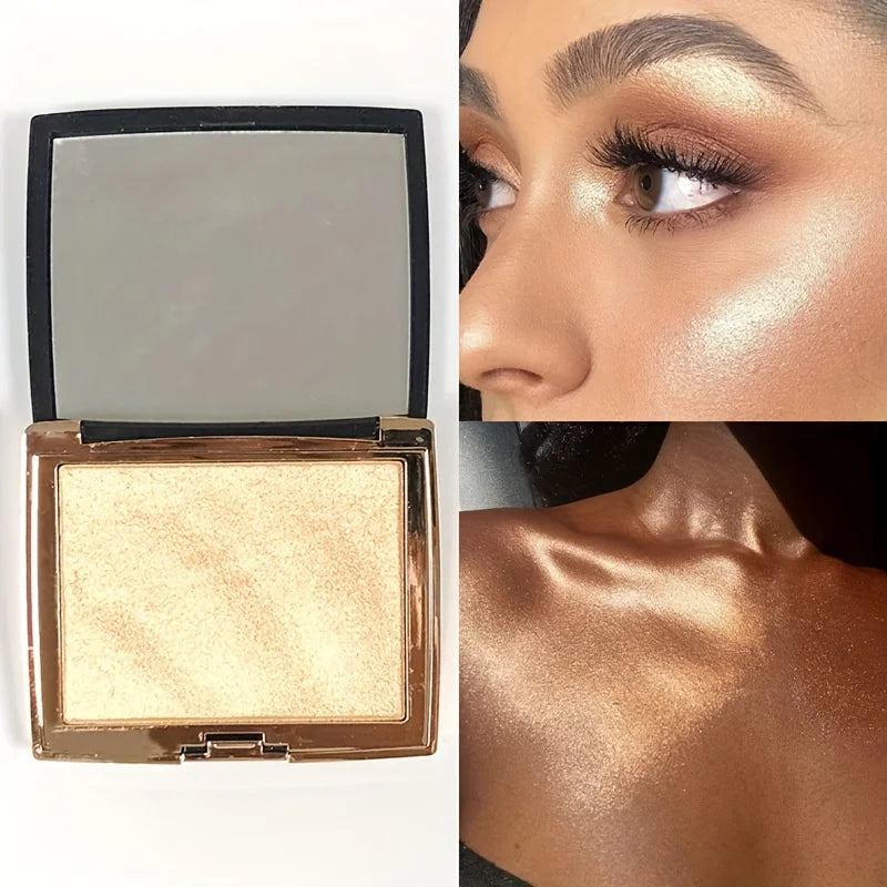 Qme Natural Glow Highlighter – Long-Lasting Glitter Velvet Face Highlighter Qme Default Title