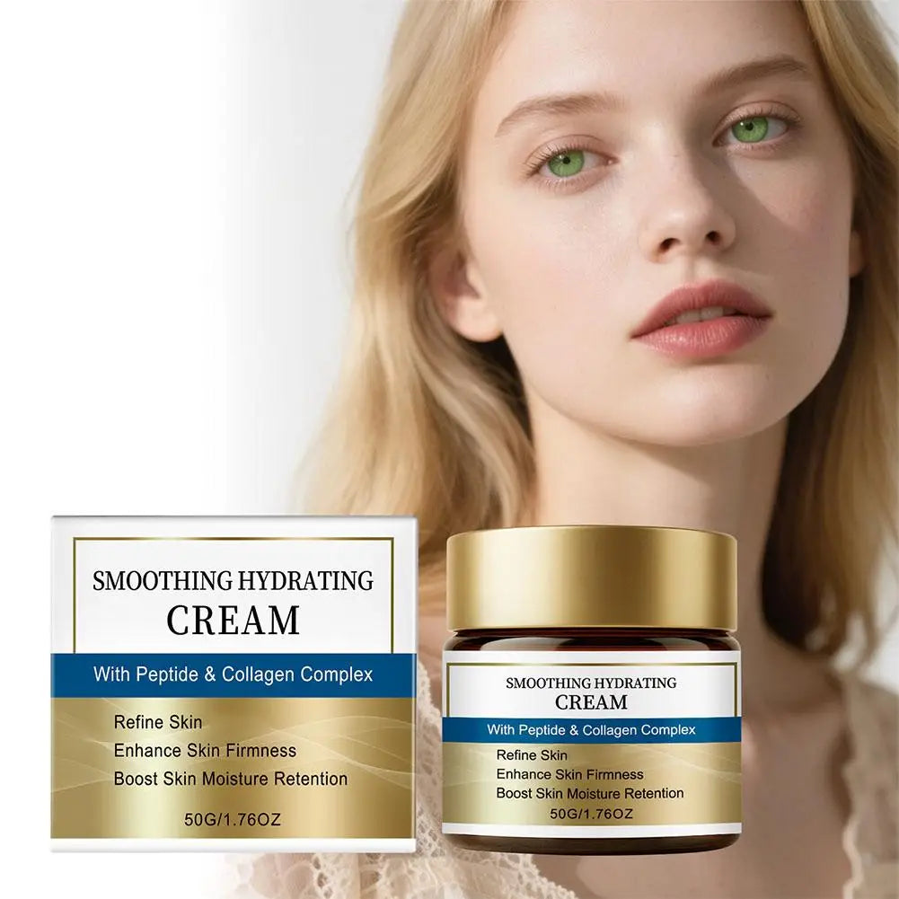 Peptide Collagen Firming Moisturizing Cream | Hydrating Skincare Collagen Face Cream Qme