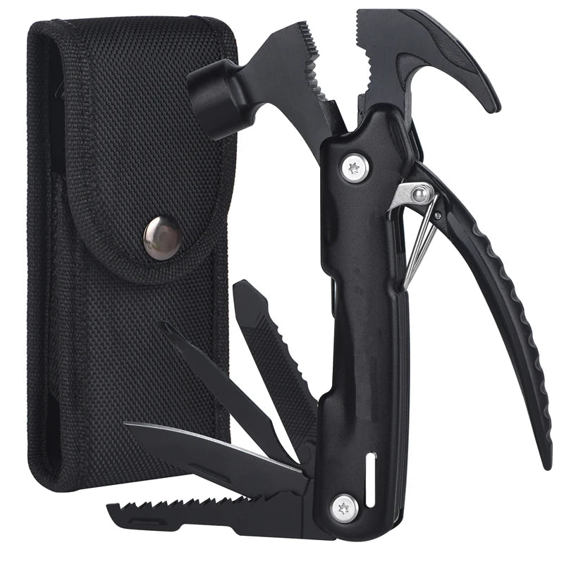 12-in-1 Multitool Hammer – Folding Portable Camping Tool Multitool Hammer Qst 23A-H-2 300-499g