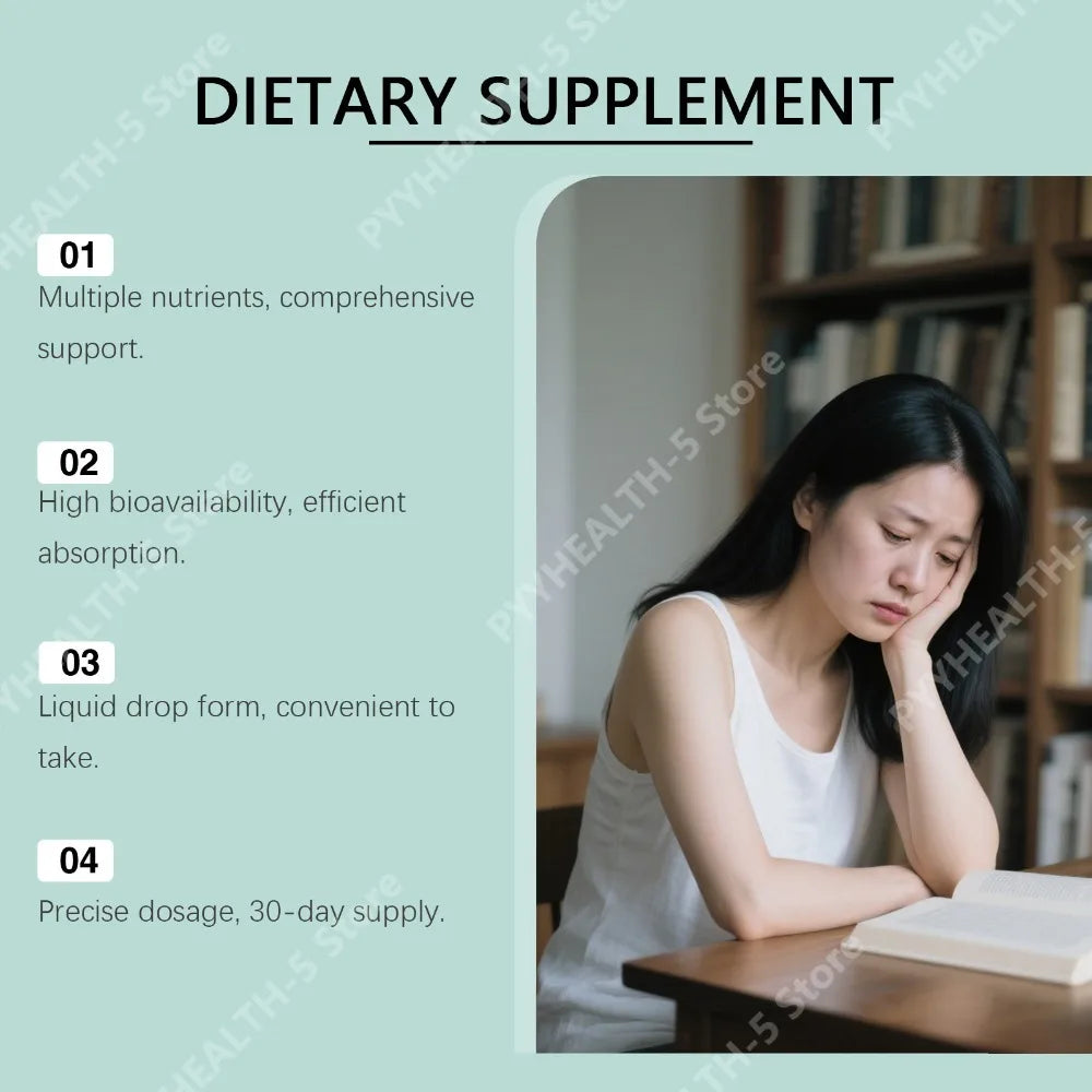 Docteat Liquid Drops – Moringa, Sea Moss, Turmeric, Vit C & D3 Liquid Herbal Supplement Qst