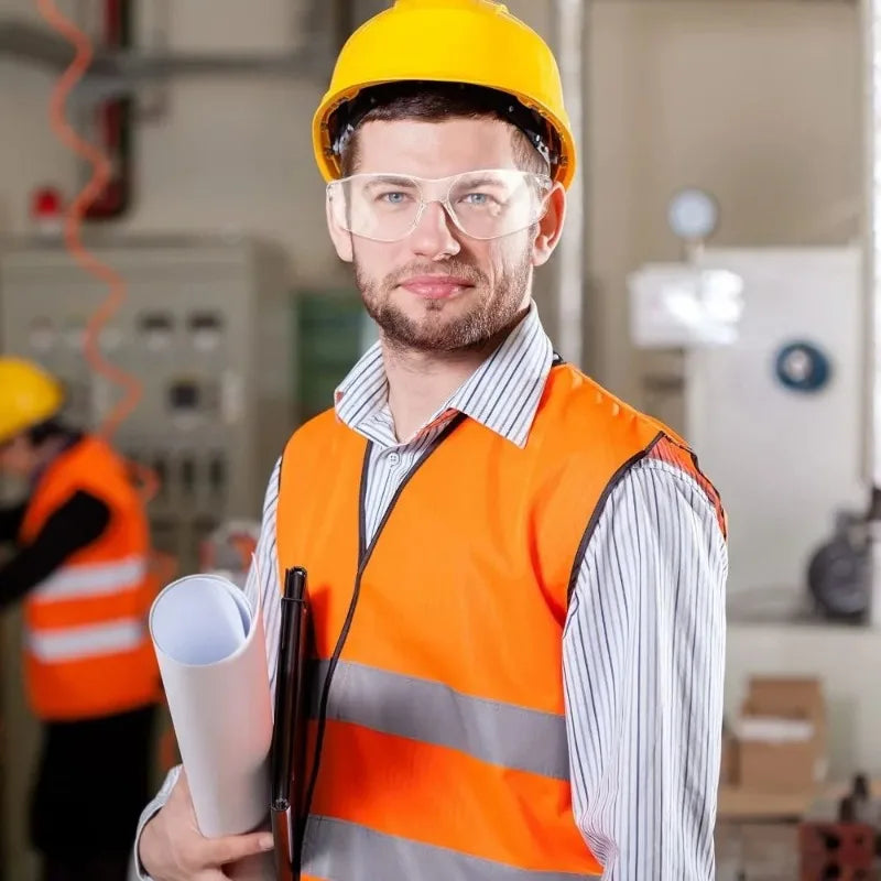 Safety Goggles Anti-Splash Anti-Dust Impact Resistant | 10pk Safety Goggles Qme