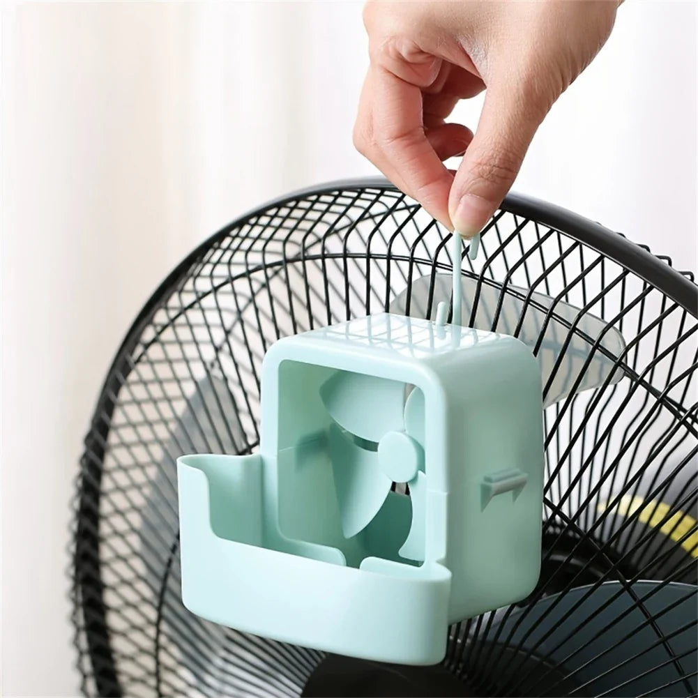 Portable Fan Ice Cup Cooler & Mini Humidifier | 2 Colors Fan Cooling Accessory Qme