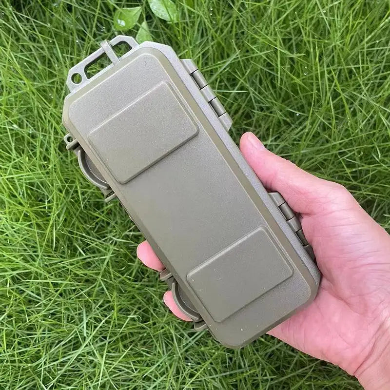 EDC Waterproof Shockproof Sealed Box with Sponge Insert Sealed Storage Case Qst