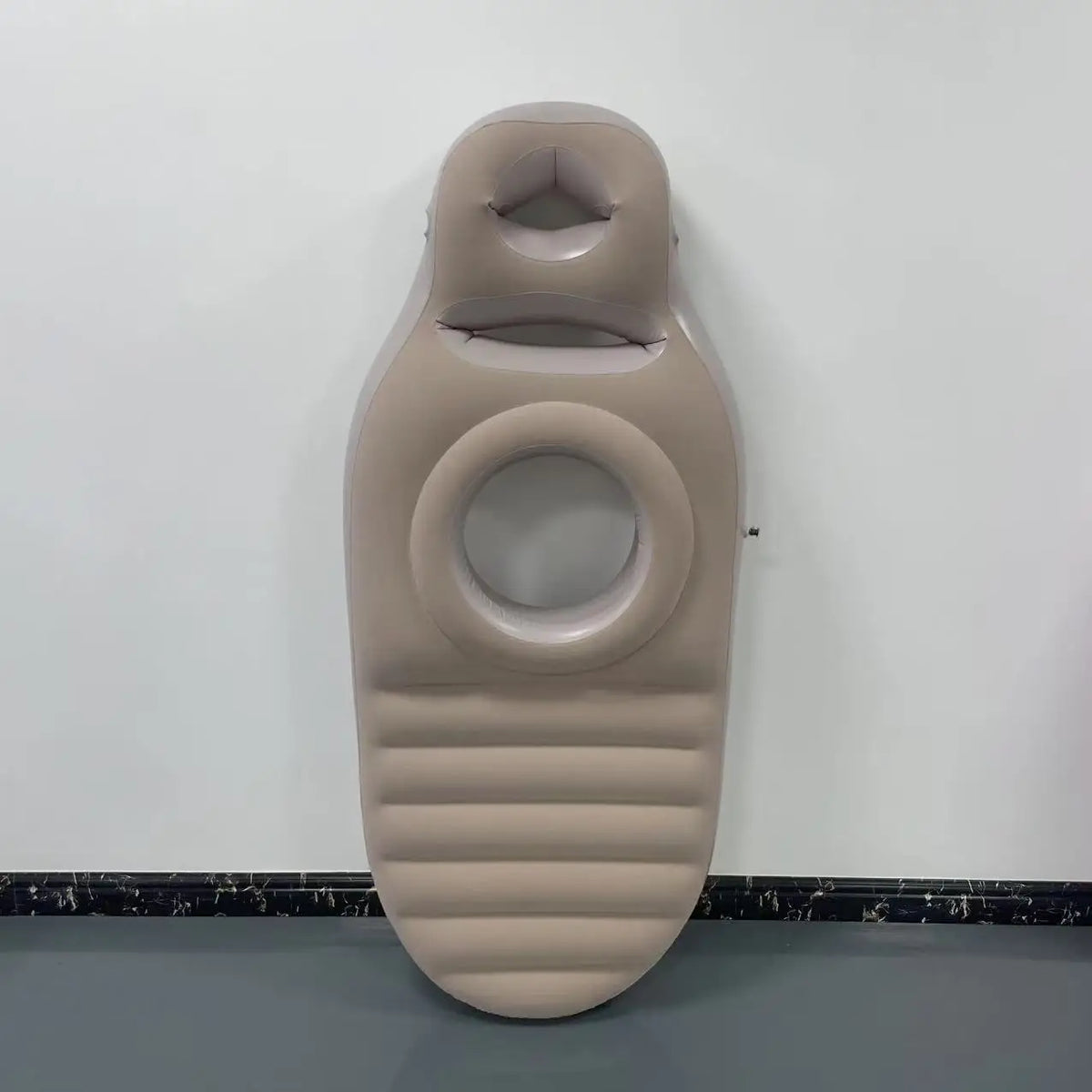 Inflatable Pregnancy Pillow Yoga Mat – Maternity Mattress Maternity Inflatable Mat Qme Light Yellow