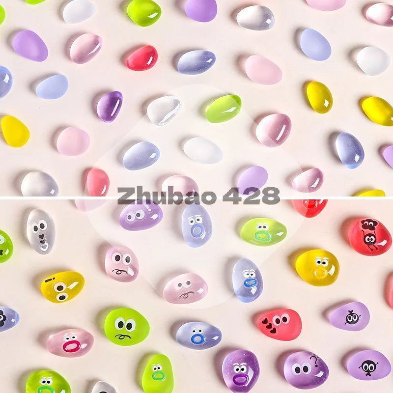 20 Glowing Resin Luminescent Stones – DIY Craft Supplies Resin Craft Stones Qme