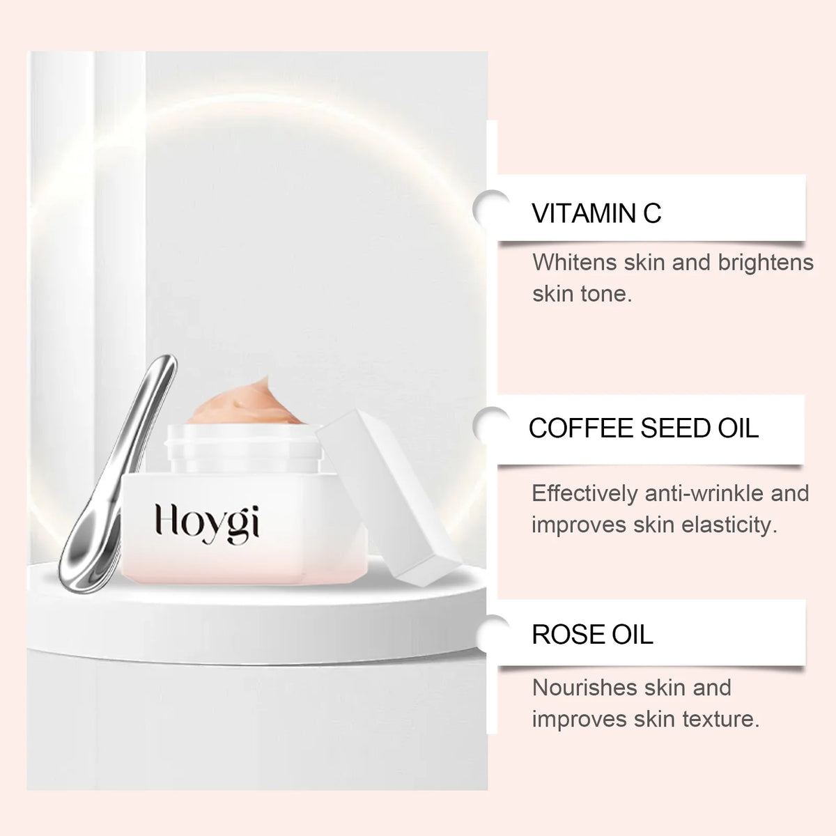 HOYGI Anti-Aging Face Cream – Firming, Brightening & Hydrating Anti-Aging Face Cream Qst