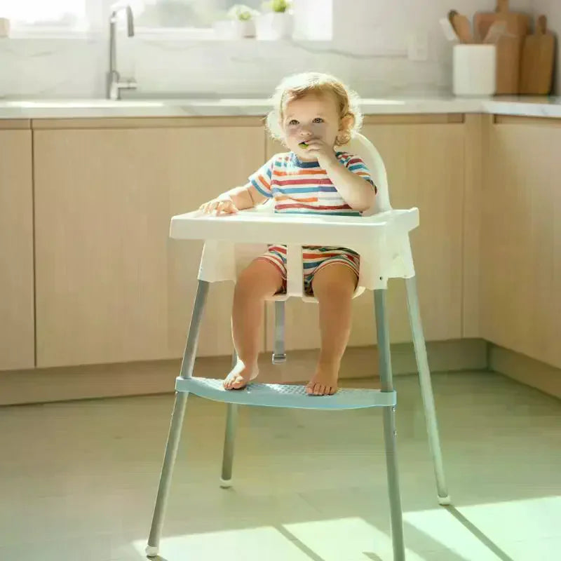 High Chair Foot Rest – Non-Slip Adjustable Height Support High Chair Accessory Qme