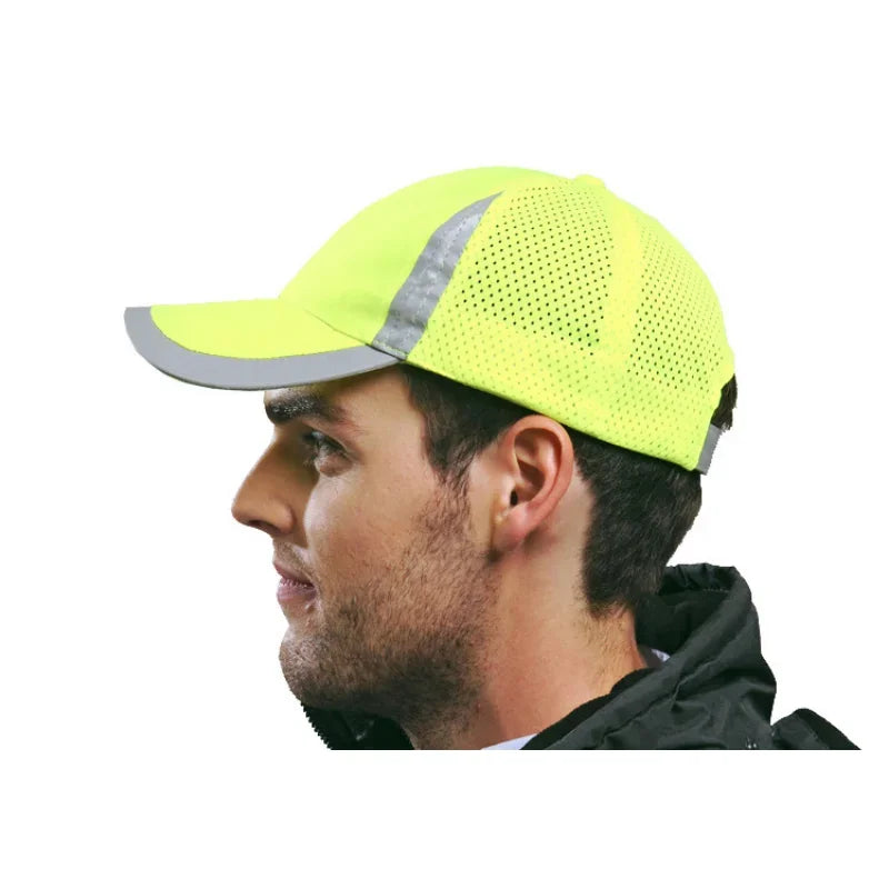 High-Visibility Bump Cap – Protective Hard Hat for Men Protective Bump Cap Qme