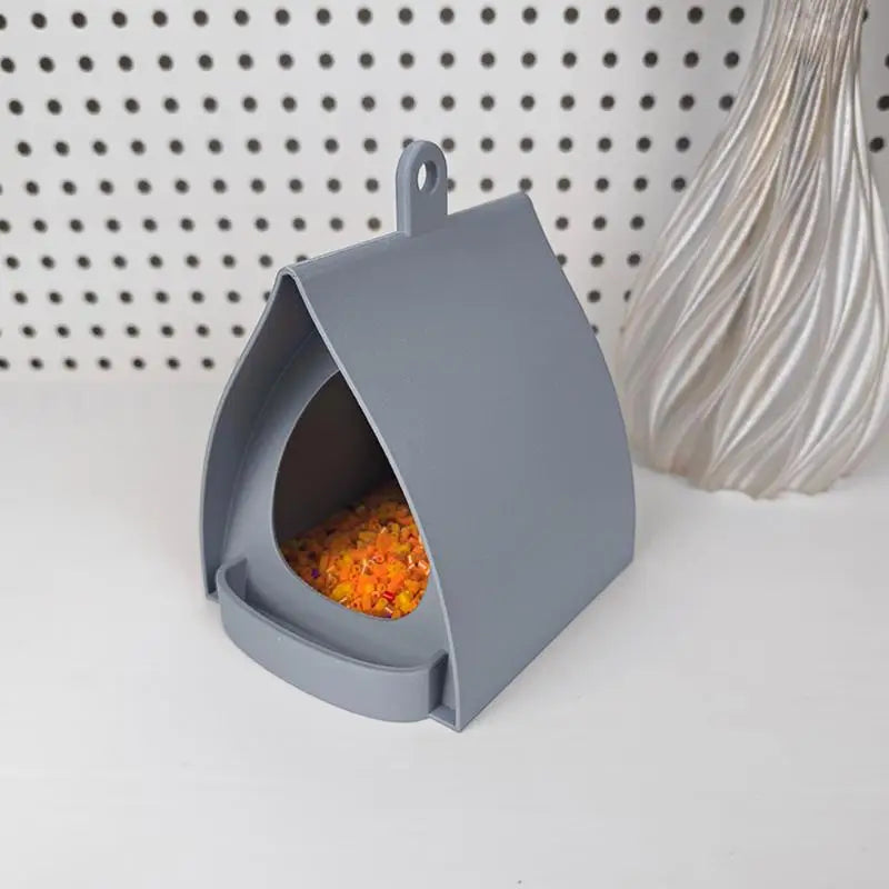 Hanging Bird Feeder House – Outdoor Garden Tree Decor Hanging Bird Feeder Qme