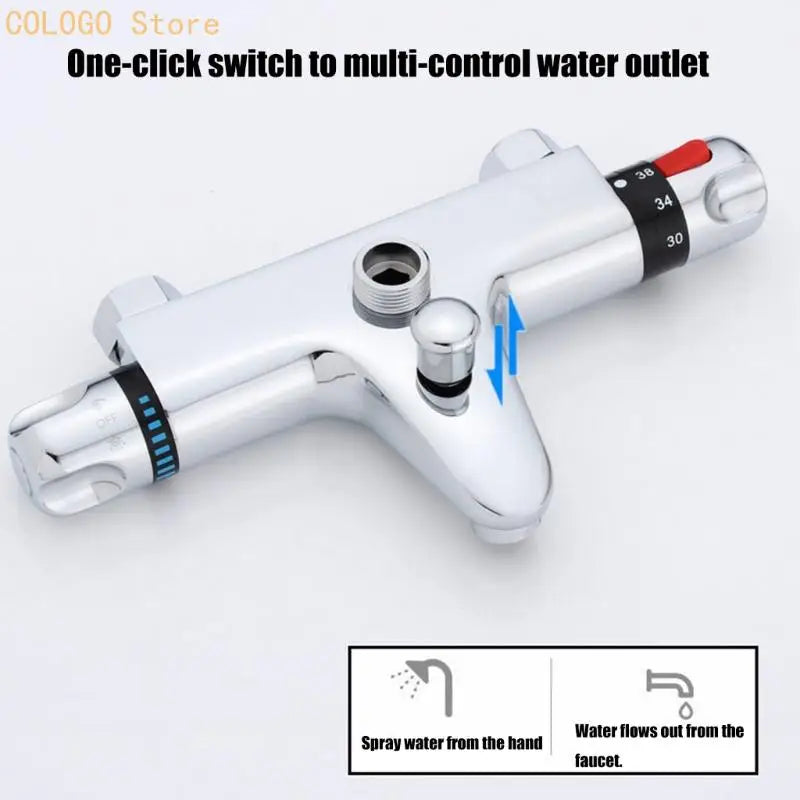 Thermostatic Shower Mixer Valve | Constant Temperature & Anti-Scald Thermostatic Shower Valve Qme