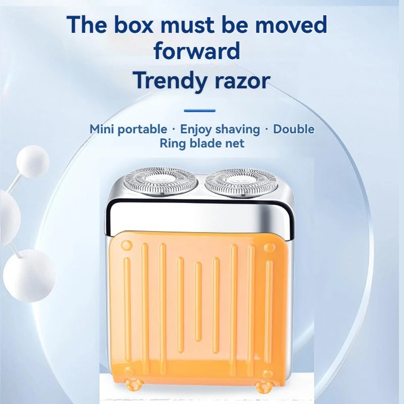 MiLESEEY B15C Mini Portable Electric Shaver – USB Rechargeable Electric Shaver Qst