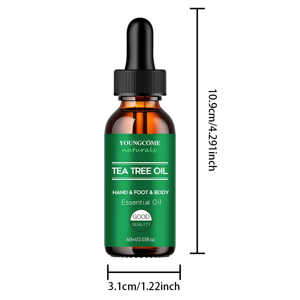 YOUNGCOME Tea Tree Hair Mask – Nourishing Repair Conditioner Hair Mask Conditioner Qst 60ML
