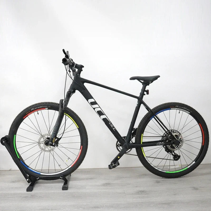 Folding Bicycle Parking Stand – Portable Bike Repair Support Bike Parking Stand Qme