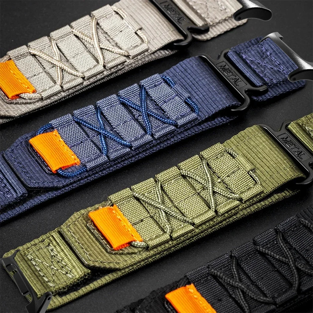 Nylon Quick Fit Band for Samsung Galaxy Watch Ultra 2 Watch Band Qme