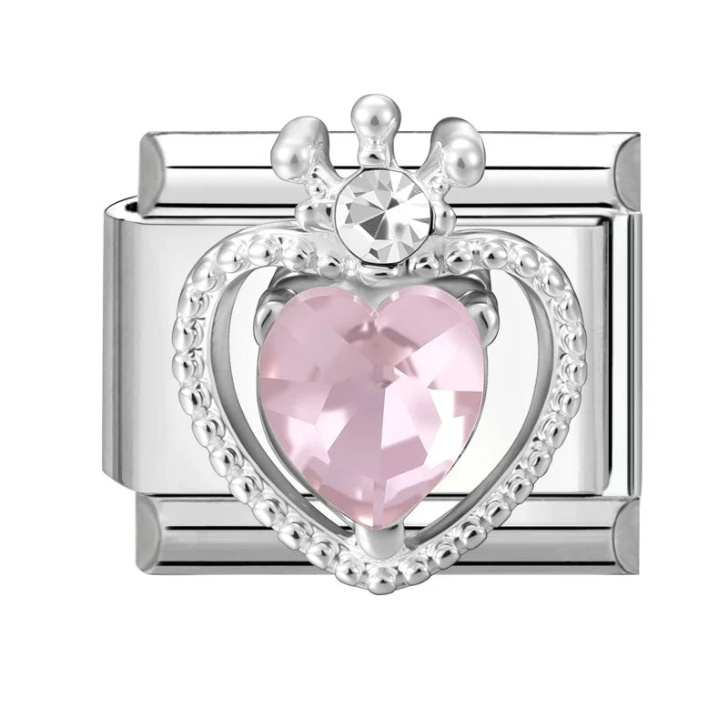 Zircon Stars Shell Butterfly Italian Charm Links – 39 Colors