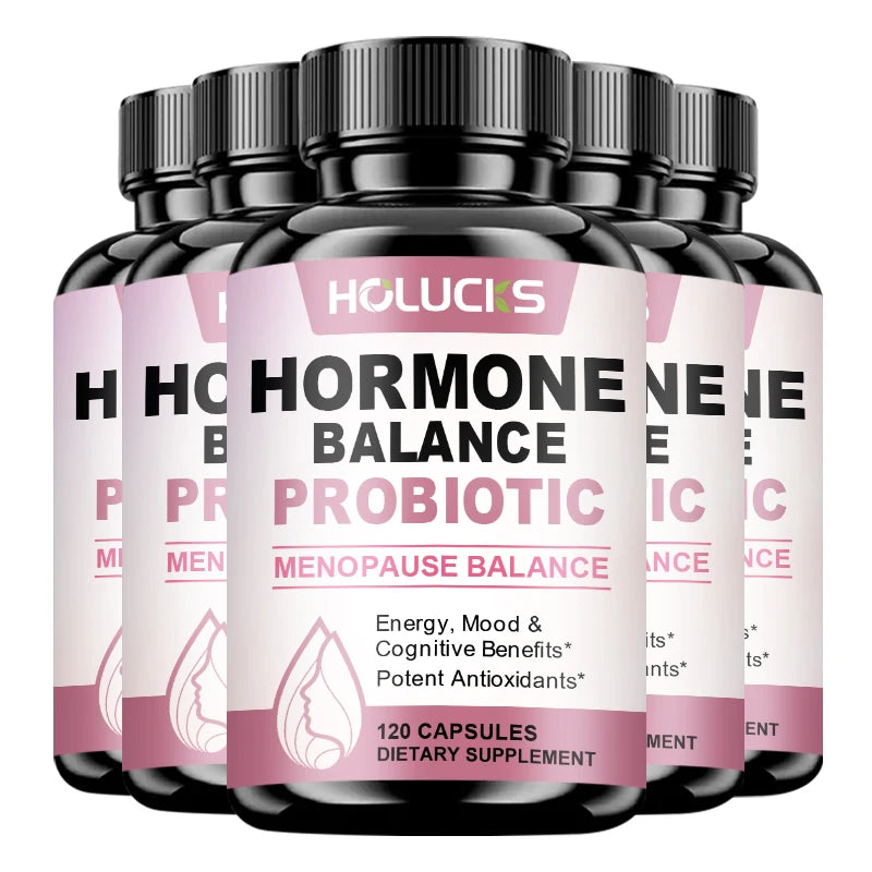 Women's Daily Wellness Probiotic Capsules – Mood & Energy Wellness Supplement Capsules Qst 5BOX 120pcs Hot Sale
