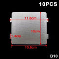 Mica Waveguide Cover Sheets 5-Pack – Cuttable Heat-Resistant Appliance Cover Sheets Qme B10
