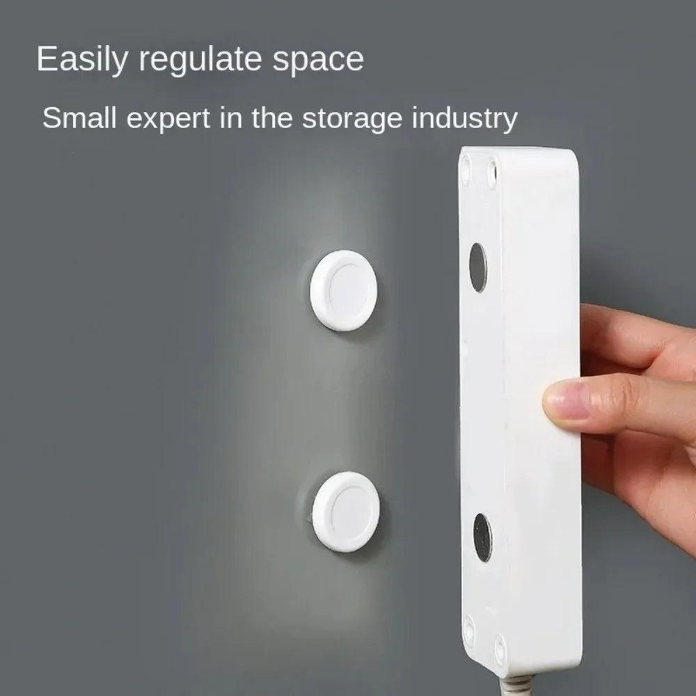 Magnetic Remote Control Holder Wall Mount – 3 or 6 Pack Wall Mount Organizer Qme